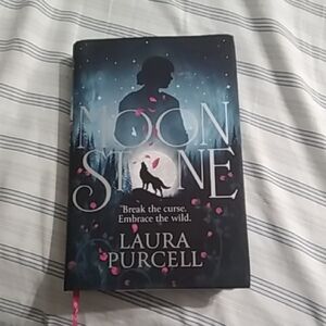 Moonstone by Laura Purcell - Dark Blue & Pink Hardcover